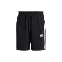 adidas 阿迪达斯 M 3s Sj Sho Logo印花条纹运动训练休闲短裤 男款 黑色 GK9988