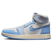 Jordan 乔丹 Air Jordan 1 High Zoom CMFT 2减震防滑耐磨 高帮 复古篮球鞋 女款 蓝白