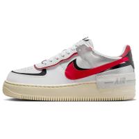 Nike 耐克 Af1 防滑耐磨 休闲百搭 时尚潮流 低帮 板鞋 女款 白红黑 FN6335-100