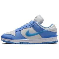 Nike 耐克 Dunk Low Twist "University Blue" 耐磨透气 低帮 板鞋 女款 蓝白色