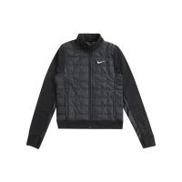 Nike 耐克 Therma Fit 纯色拼接休闲运动棉服 外套 舒适保暖 冬季 女款 黑色 DD6062-010