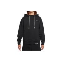 Nike 耐克 NIKE DRI-FIT 纯色Logo标识口袋连帽套头卫衣 男女同款 黑色 DQ5819-010