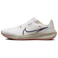 Nike 耐克 Air Zoom Pegasus 40 网面公路缓震 网布减震防滑耐磨 低帮 马拉松跑步鞋 男款 米白