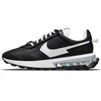 Nike Air Max Pre-Day 复古运动舒适 织物尼龙防滑 低帮 休闲跑步鞋 女款 黑白 DC4025-001