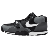 Nike 耐克 Air Trainer 1 Black Grey 皮革 减震耐磨透气 中帮 训练鞋 男款 黑色