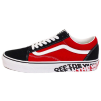 范斯VANS Old Skool 百搭舒适帆布鞋 低帮 红色 男女同款 VN0A38G1VRH