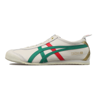 Onitsuka Tiger鬼冢虎 MEXICO 66白绿色棒球风格男士低帮运动休闲鞋海外代购 1183B511-200