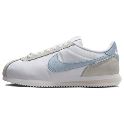 Nike 耐克 Cortez 舒适复古减震耐磨轻便 低帮 休闲跑步鞋 男女同款 白米蓝 DZ2795-100