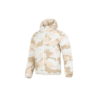 Nike 耐克 As M Nk Tf Wr Pl-Fld Jkt Camo 迷彩运动休闲连帽棉服外套 男款 浅骨色