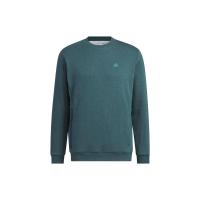 adidas 阿迪达斯 Go-To Crewneck Sweatshirt纯色Logo标识高尔夫运动长袖卫衣IA2610