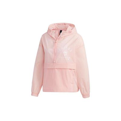 adidas 阿迪达斯 PANDA ANORAK 简约时尚运动卫衣夹克 女款 粉色 GL5631