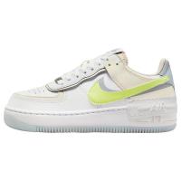 Nike 耐克 Air Force 1 Low Shadow 时尚防滑板鞋运动休闲鞋女款白绿 FB7582-100