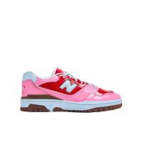 新百伦 New Balance 550系列 24新款男鞋 粉色漆皮时尚舒适百搭休闲鞋系带 圆头