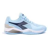 迪亚多纳(DIADORA)女士网球鞋专业缓震透气舒适稳定Corydalis蓝黑