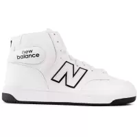 新百伦(New Balance)New Balance篮球灵感板鞋白色皮革休闲鞋舒适