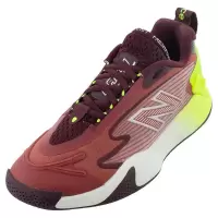新百伦(New Balance)女士网球鞋专业控制透气耐磨砖红色运动鞋