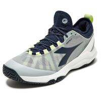 迪亚多纳(DIADORA)Diadora男款网球鞋灰蓝撞色透气缓震专业运动鞋