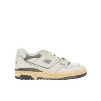 新百伦(New Balance)男士跑鞋穿孔设计透气舒适橡胶底系带运动鞋