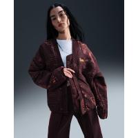 耐克(NIKE)娜奥米大阪联名 Oversized重工提花运动夹克彰显 herit