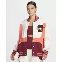 耐克(NIKE)SerenaWilliamsDesign女装运动夹克轻薄保暖复古拼接女