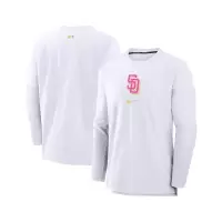 耐克(NIKE)男士白色圣地亚哥教士CityConnect运动透气夹克官方授