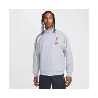 耐克(NIKE)男士灰色利物浦2024/25第三队 anthem 全拉链运动夹克
