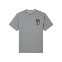 KENZO/高田贤三男装短袖 25新款经典简约舒适透气吸汗棉质圆领直下摆休闲T恤灰色时尚百搭运动t恤