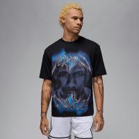 乔丹(Jordan)高弹吸汗透气运动T恤男款舒适DriFIT科技潮流百搭休