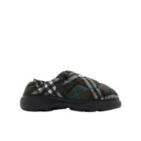 博柏利(BURBERRY)格纹绗缝商务休闲鞋男户外休闲鞋抽绳封口马术骑