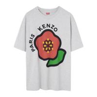 高田贤三(Kenzo)运动圆领棉质T恤男短袖直筒舒适休闲百搭基础款运动服