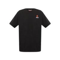 高田贤三(Kenzo)纯棉花卉刺绣圆领短袖运动T恤男装休闲百搭春季新款