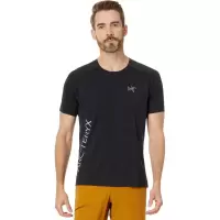 始祖鸟(ARC'TERYX)高机能速干透气男款短袖T恤户外运动跑步训练吸湿排汗防潮抗异味
