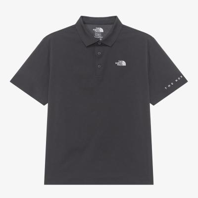 北面(The North Face)中性短袖polo衫透气舒适休闲百搭户外运动短袖衬衣