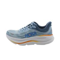 HOKA ONE ONE高缓震跑鞋男HOKA系列Bondi9轻量化透气运动跑步鞋灰