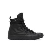 匡威(CONVERSE)高帮休闲运动鞋男鞋真皮拼接橡胶底跑步鞋户外耐磨