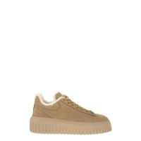 霍根(Hogan)女款运动休闲轻便防滑EVA底羊皮内里跑鞋