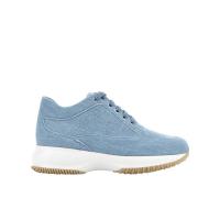 霍根(Hogan)雕花H字母系带闭合运动鞋女款跑步鞋侧开透气舒适训练