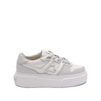 芬迪(FENDI)小众奢华真皮跑鞋女百搭撞色设计休闲运动鞋潮流撞色