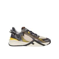 芬迪(FENDI)男鞋休闲一脚蹬弹性鞋带跑步鞋波纹鞋底户外运动鞋