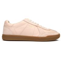 蔻驰(COACH)女士休闲板鞋百搭真皮防滑橡胶底系带运动鞋日常通勤