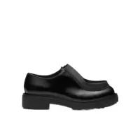 普拉达(PRADA)皮革商务休闲鞋男防水防滑耐磨户外鞋低帮增高商务