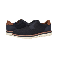 TOMMY HILFIGER美式休闲男鞋商务百搭配皮鞋圆头系带软垫舒适商务