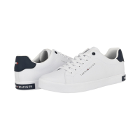 TOMMY HILFIGER休闲百搭男鞋舒适EVA鞋底时尚圆头板鞋潮流运动休