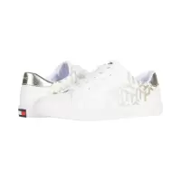 TOMMY HILFIGER夏季时尚休闲板鞋女款镂空透气舒适运动鞋