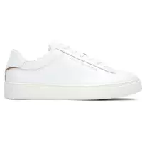 TOMMY HILFIGER女士休闲板鞋经典百搭皮革拼接防滑运动鞋日常通勤