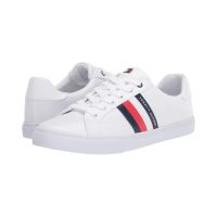 TOMMY HILFIGER老爹鞋休闲运动鞋女款低帮百搭舒适时尚真皮感拼接