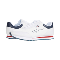 TOMMY HILFIGER女鞋休闲板鞋时尚百搭镂空设计舒适内里防滑纹理增