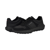 TOMMY HILFIGER环保材质舒适休闲男鞋圆头系带低帮板鞋日常百搭配