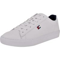 TOMMY HILFIGER男士休闲板鞋百搭舒适经典logo低帮帆布鞋日常通勤