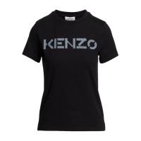高田贤三(Kenzo)纯棉logo印花套头上衣女运动休闲百搭配色时尚字